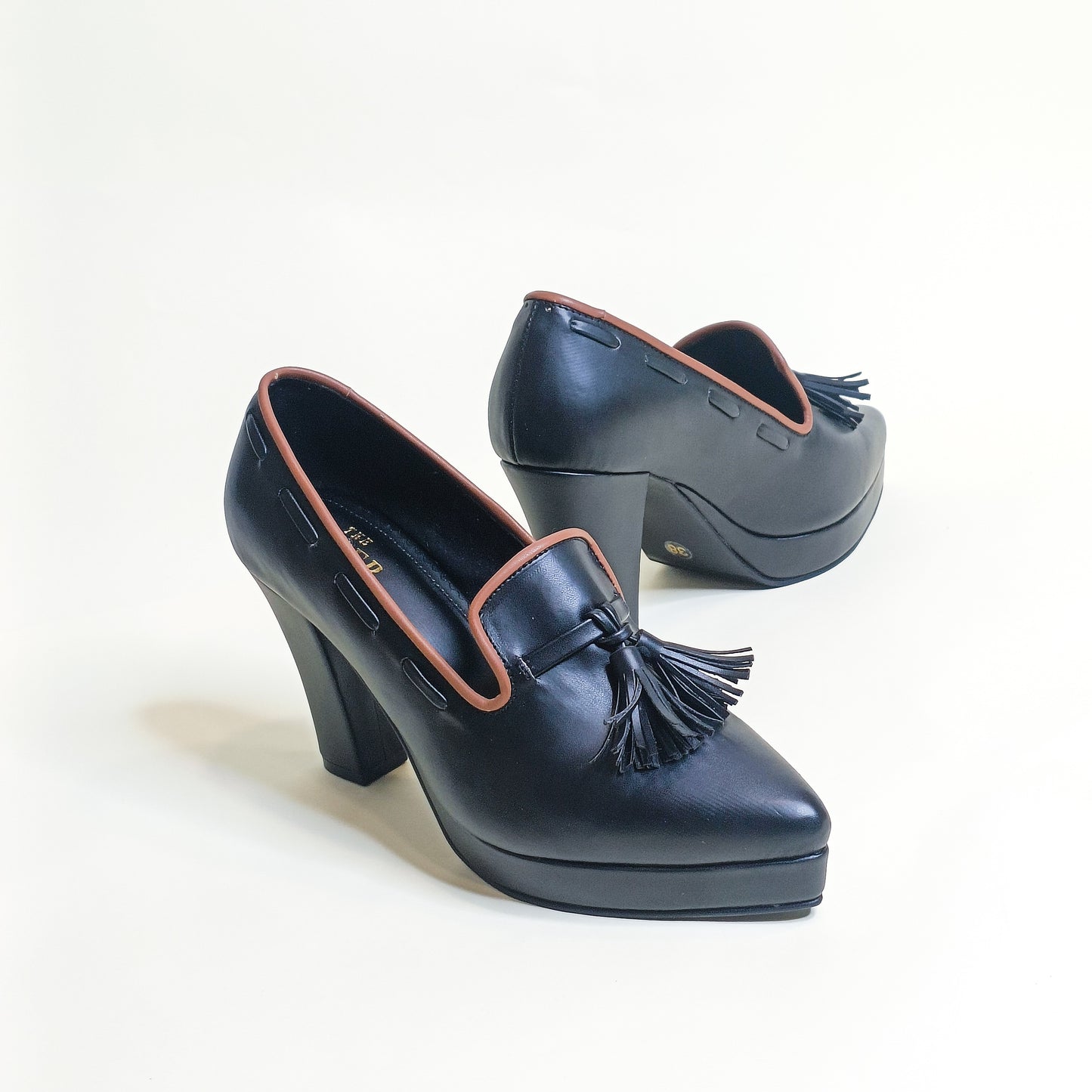 Vanessa Oxford Block Heels