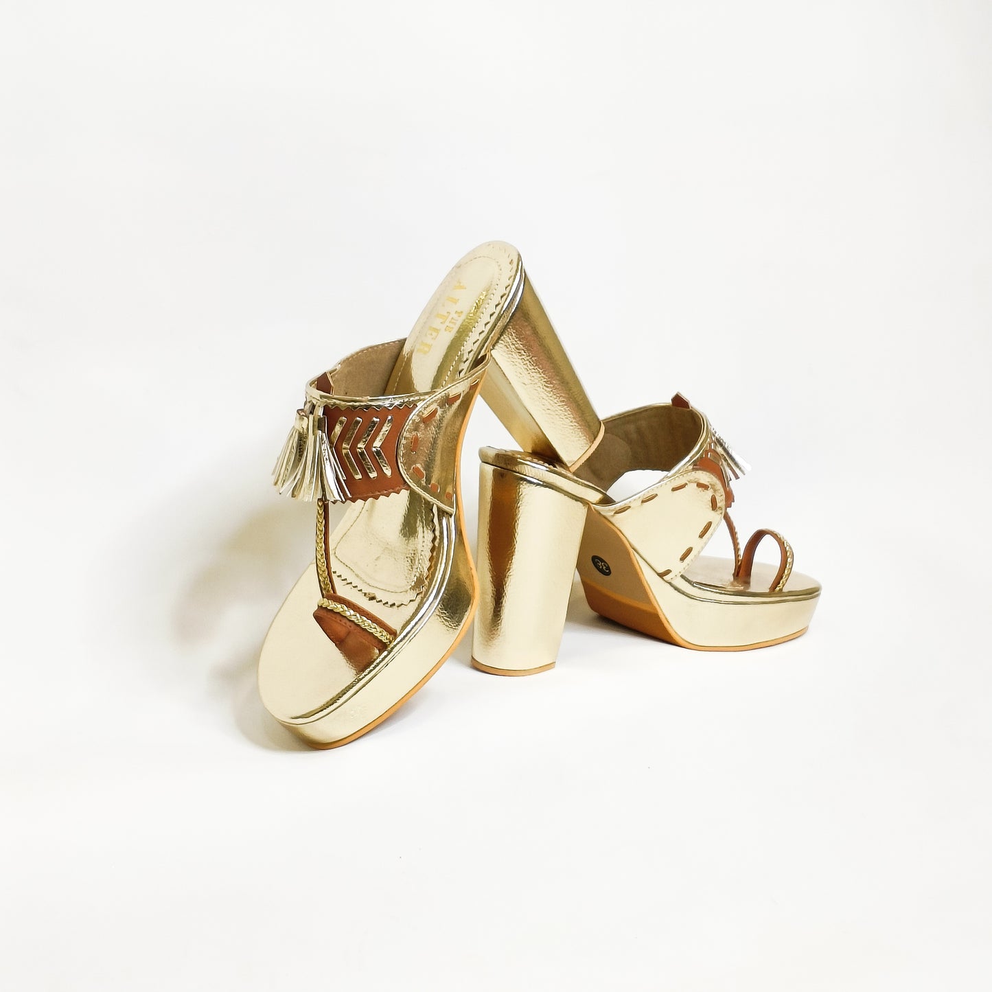 Amirah Kohla Block Heels