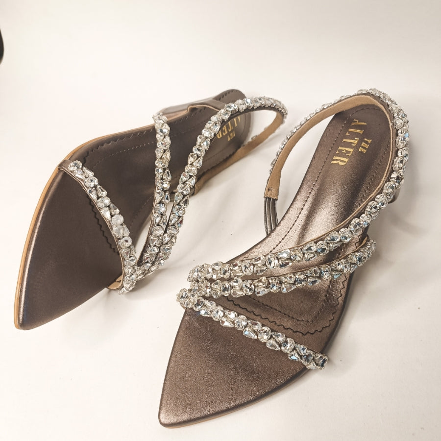 Kiara Embellished Block Heels