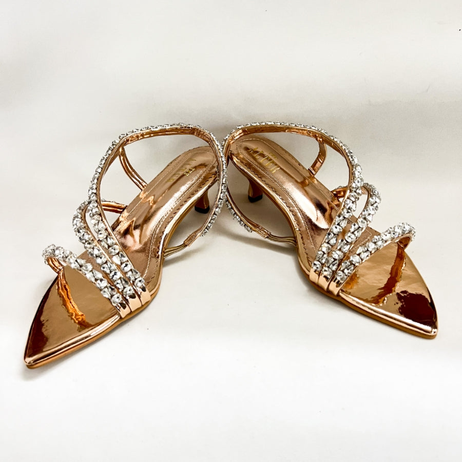 Kiara Embellished Kitten Heels