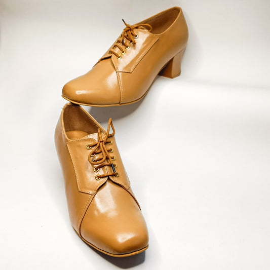 Clover Hazelnut Oxfords