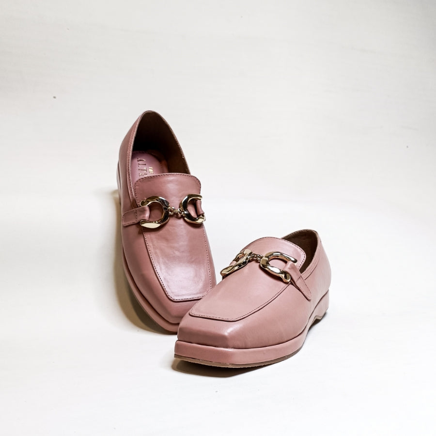 Onion Pink Loafers