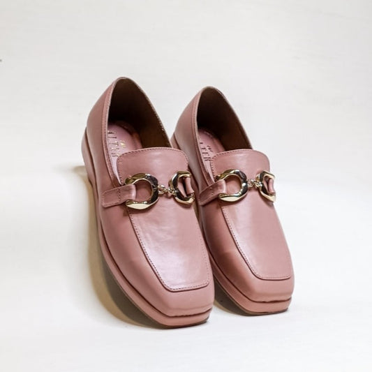 Onion Pink Loafers