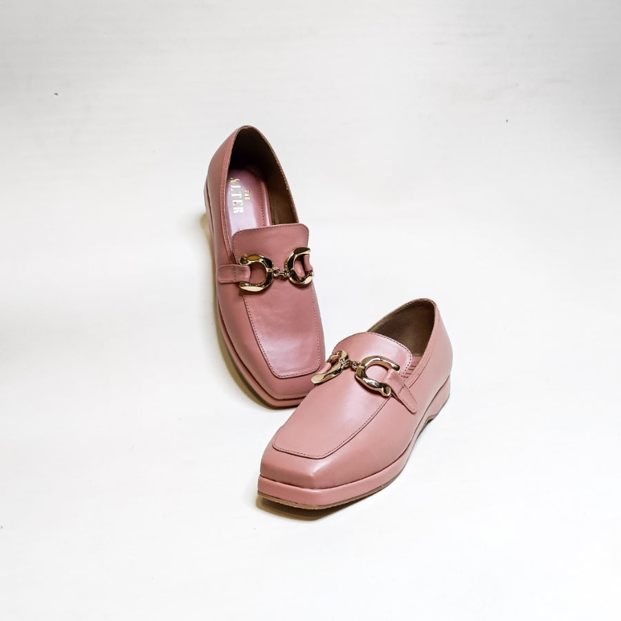 Onion Pink Loafers