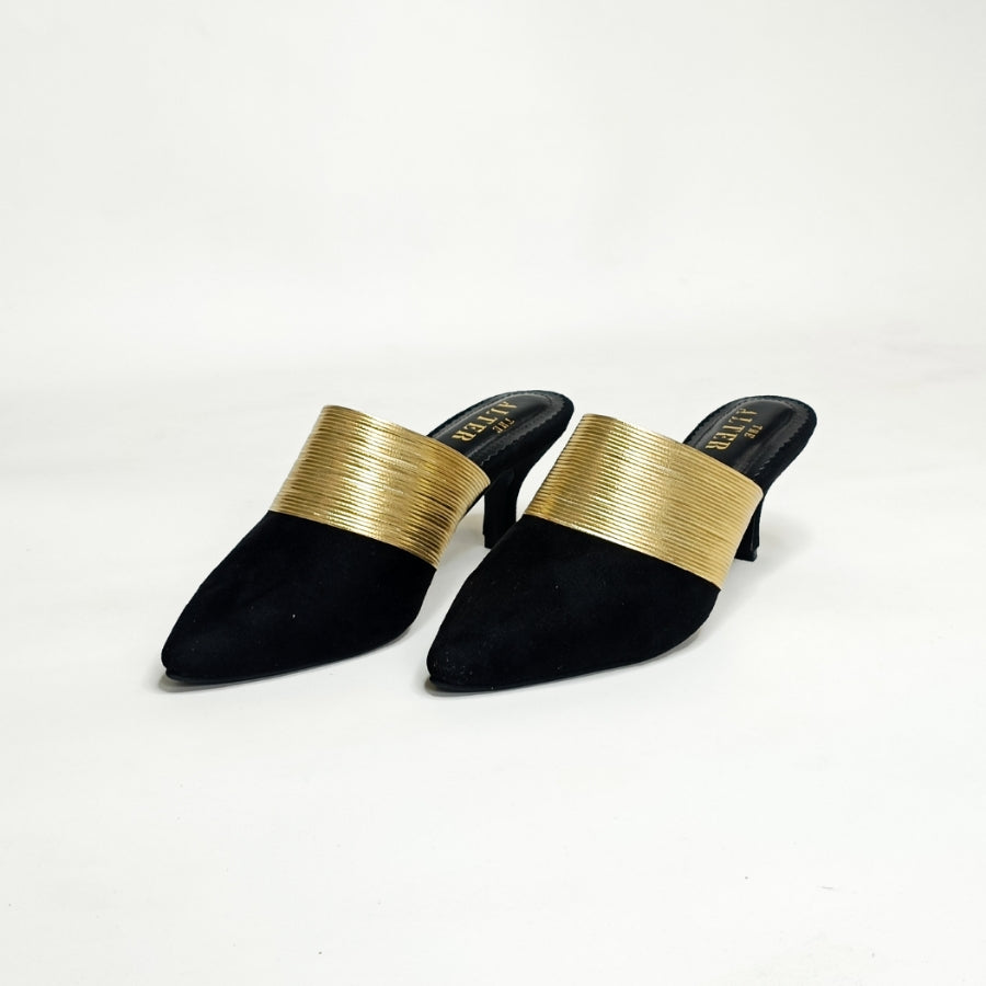 Jane Suede Mules