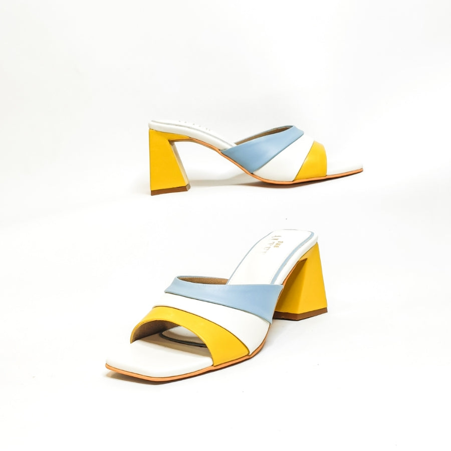 Cassie Colour Block Heels