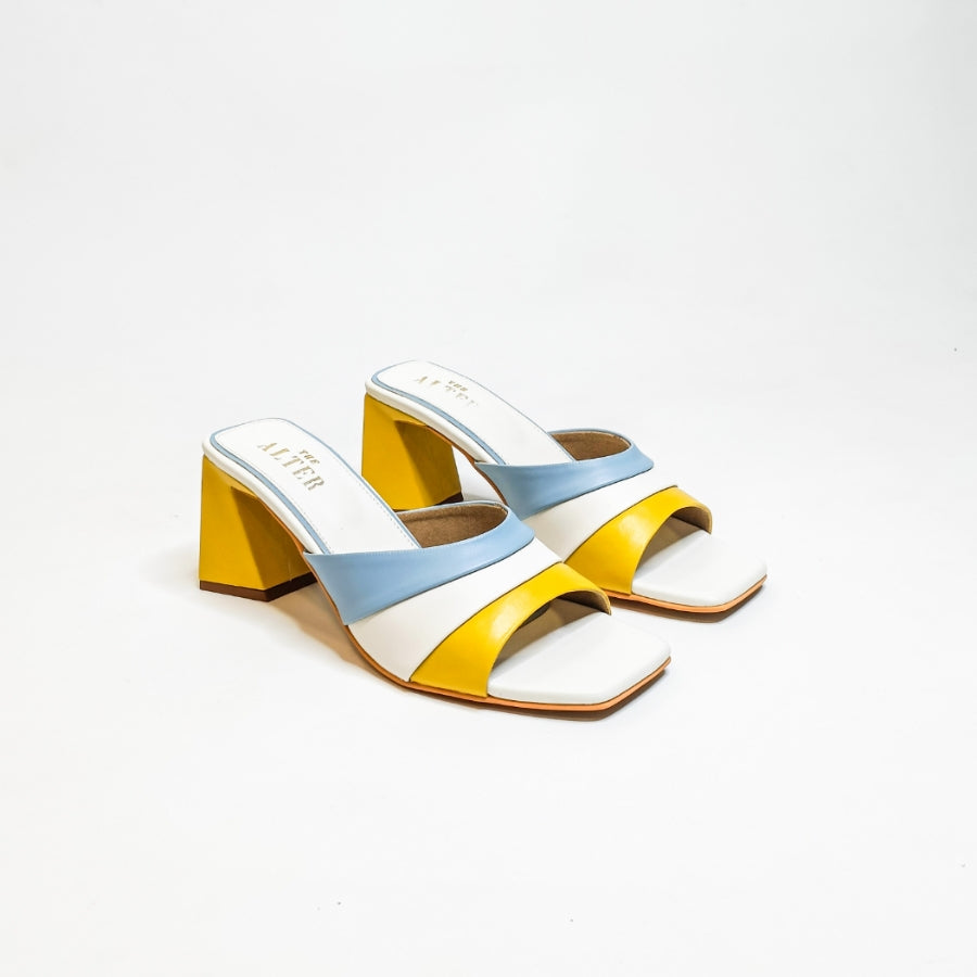 Cassie Colour Block Heels