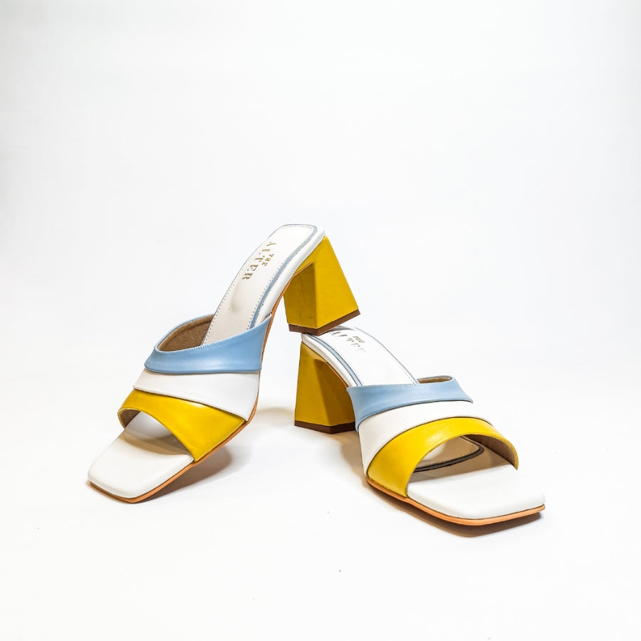 Cassie Colour Block Heels