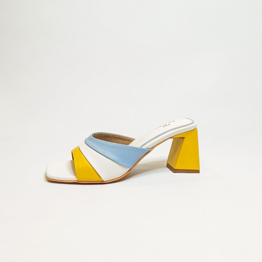 Cassie Colour Block Heels