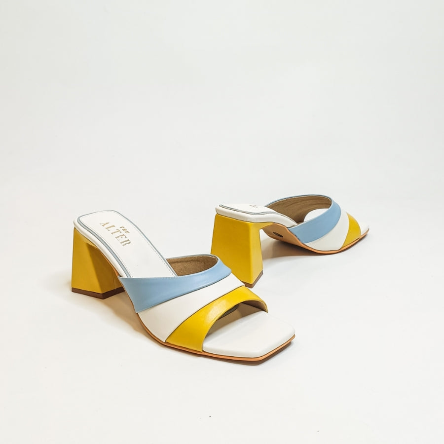 Cassie Colour Block Heels