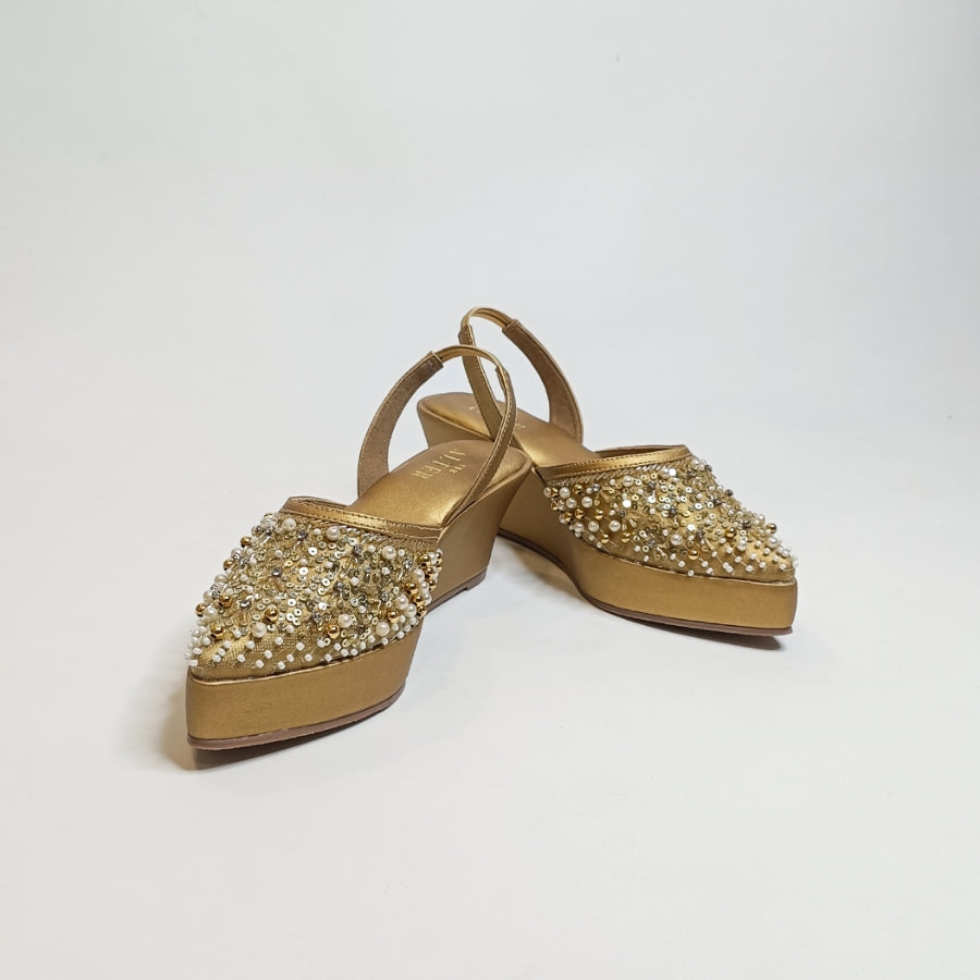 Amara Embellished Wedges