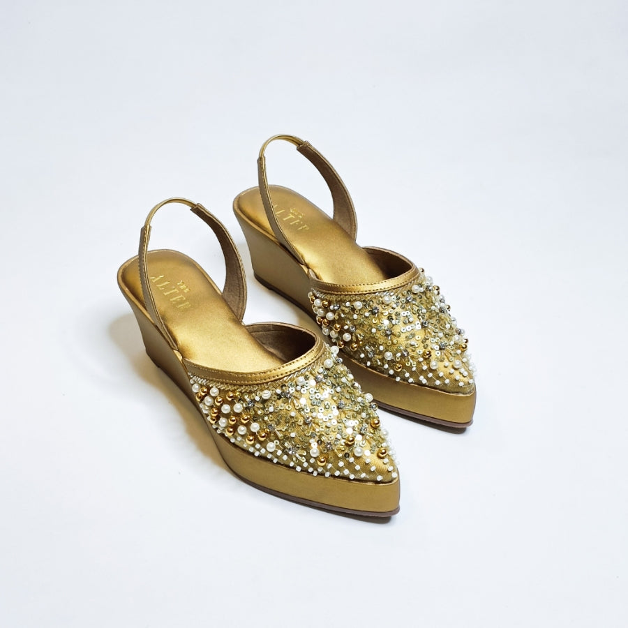 Amara Embellished Wedges