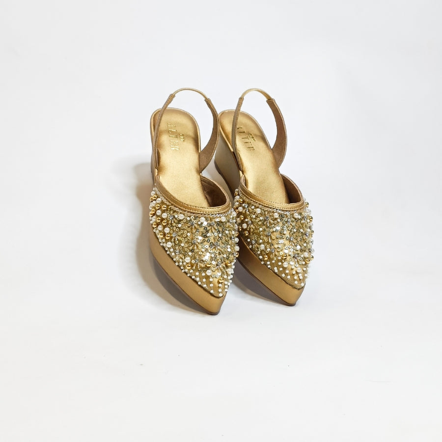 Amara Embellished Wedges