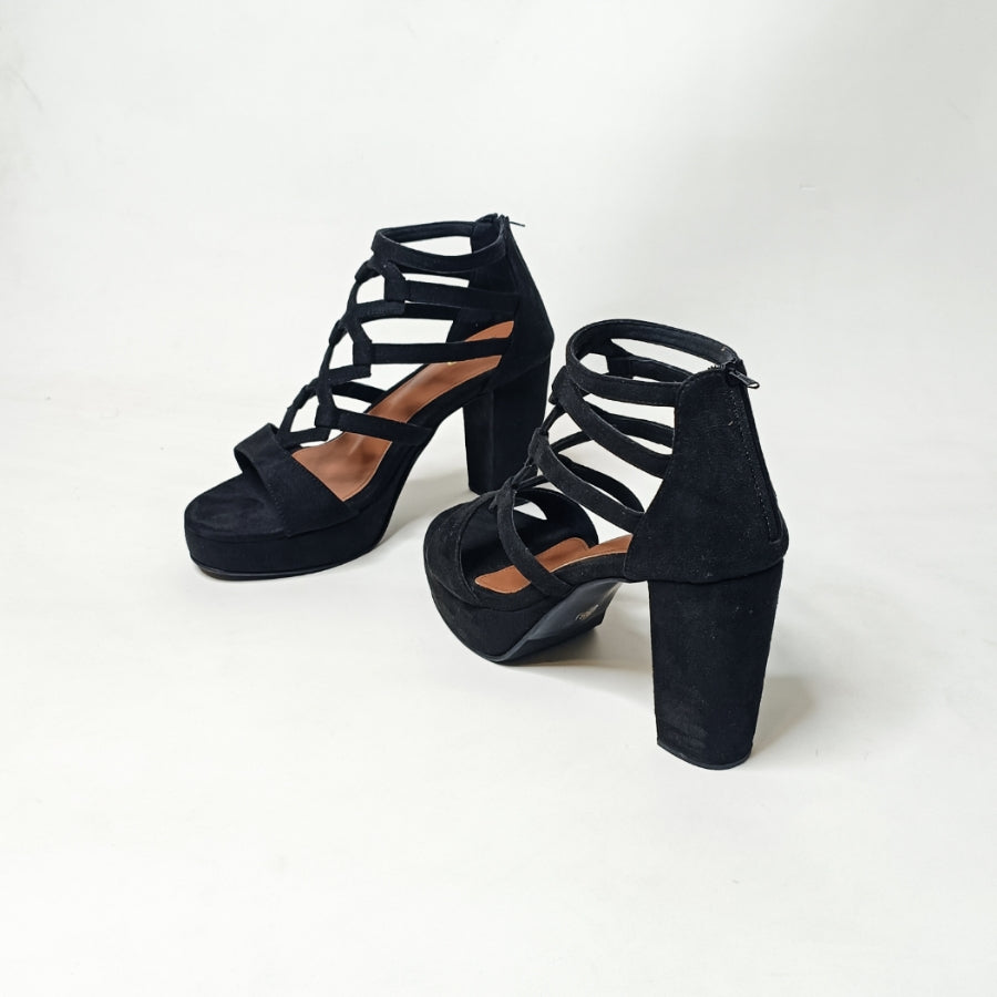 Georgina Gladiator Platform Block Heels