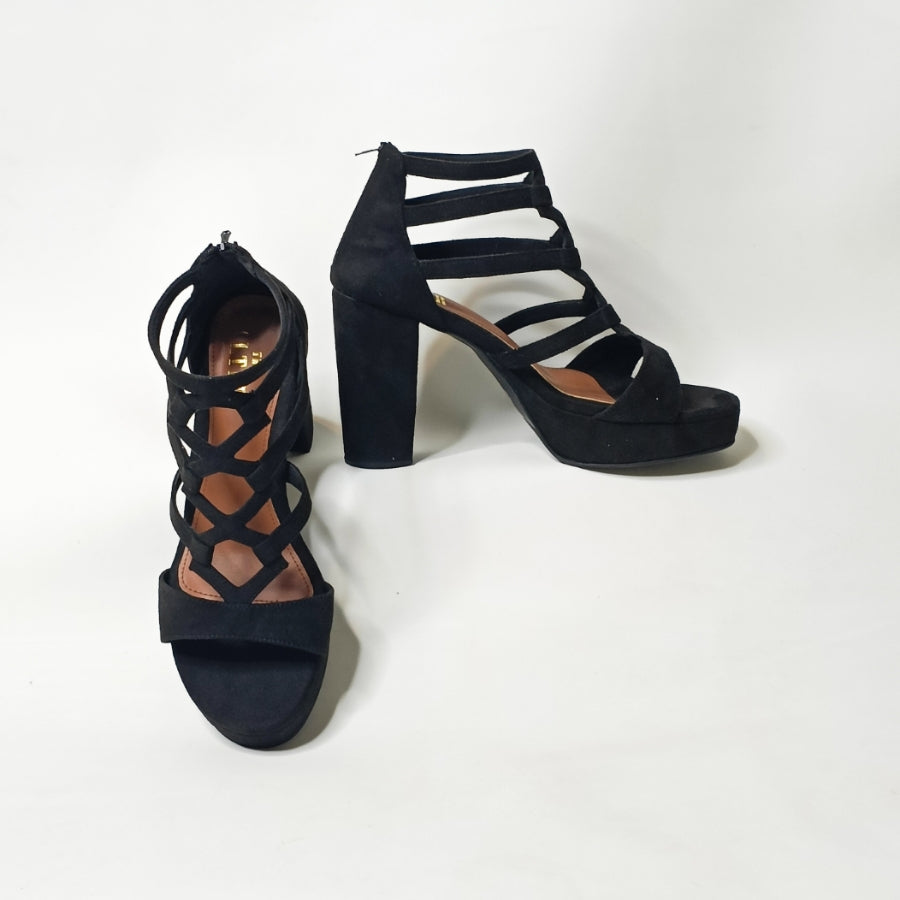 Georgina Gladiator Platform Block Heels