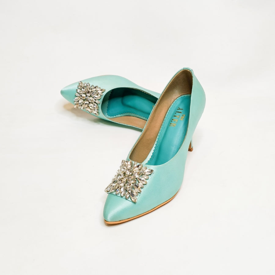 Crystal Embellished Pumps