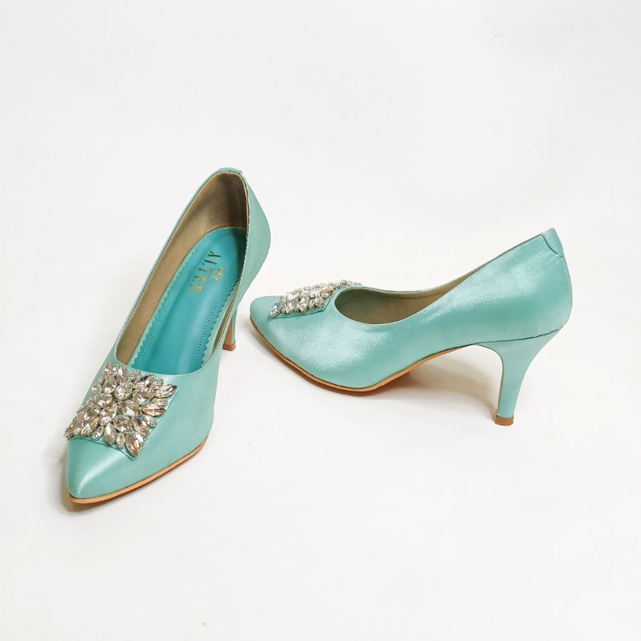 Crystal Embellished Pumps