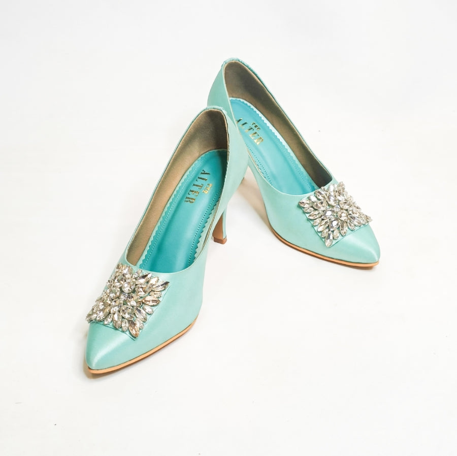 Crystal Embellished Pumps