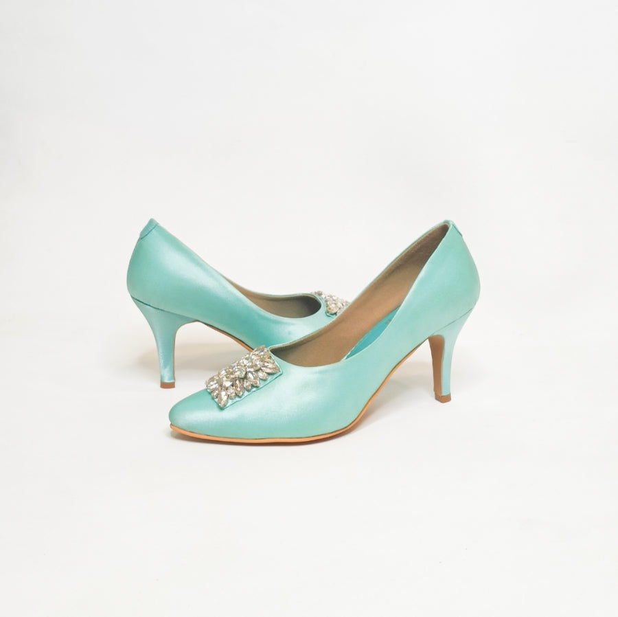 Crystal Embellished Pumps