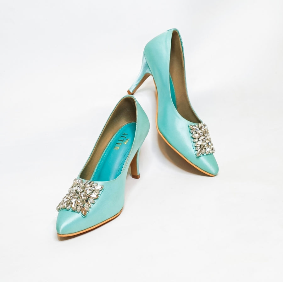 Crystal Embellished Pumps