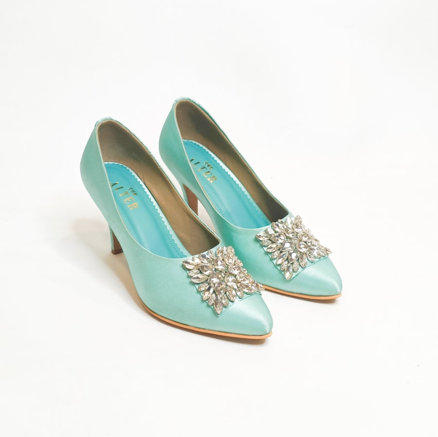 Crystal Embellished Pumps