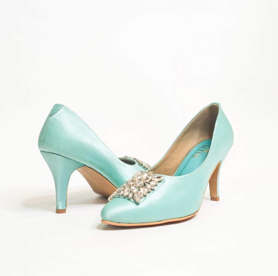 Crystal Embellished Pumps