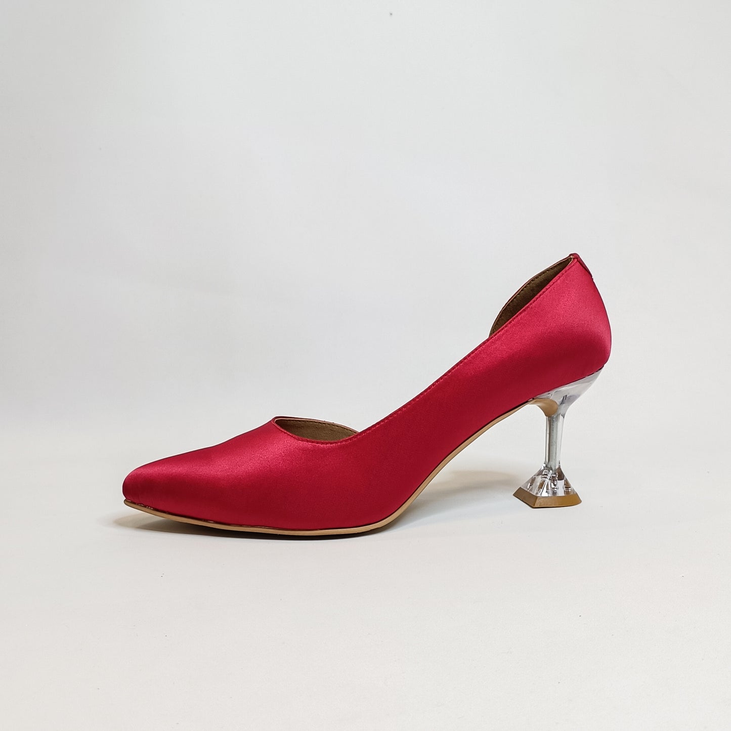 Rebecca Satin Pumps