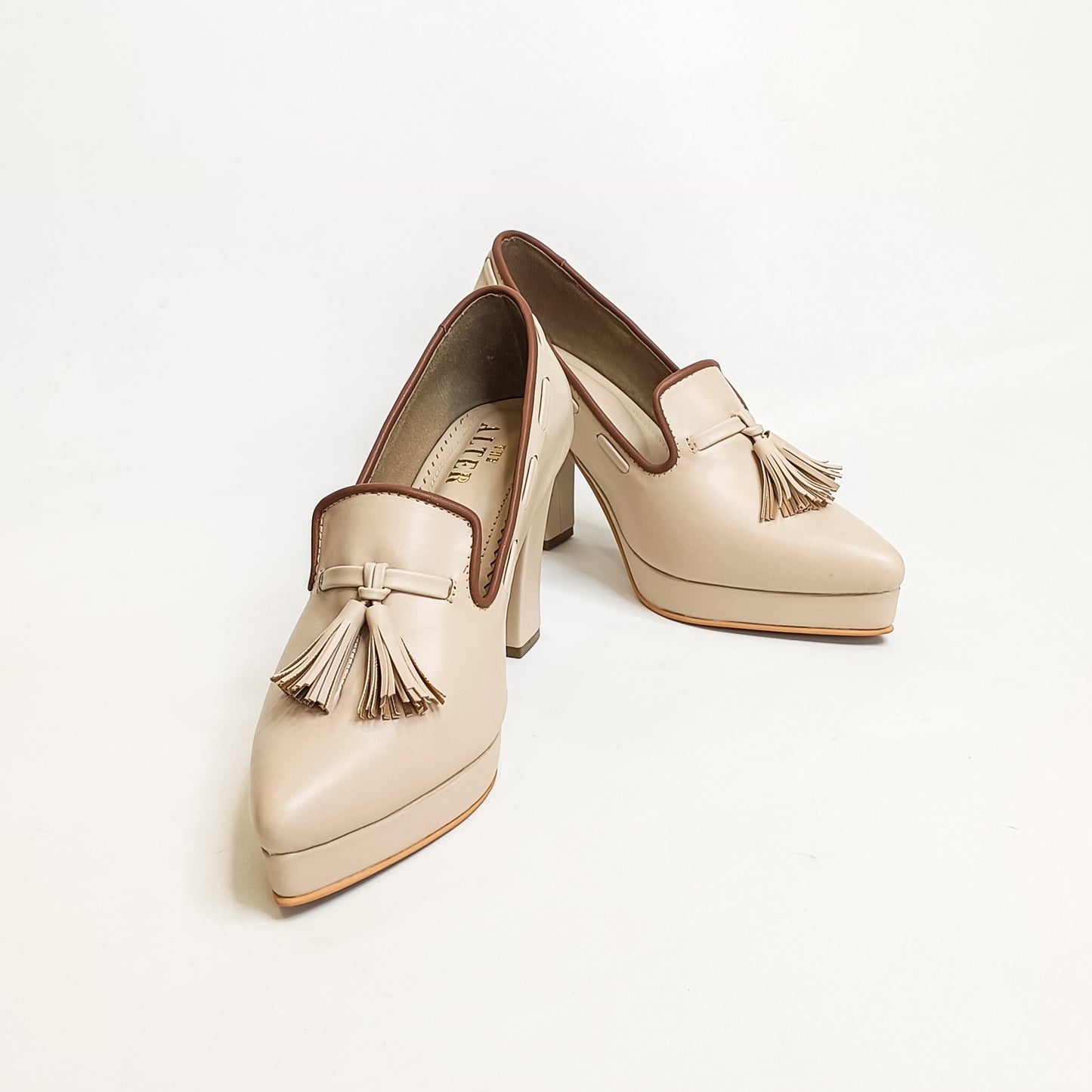 Vanessa Oxford Block Heels