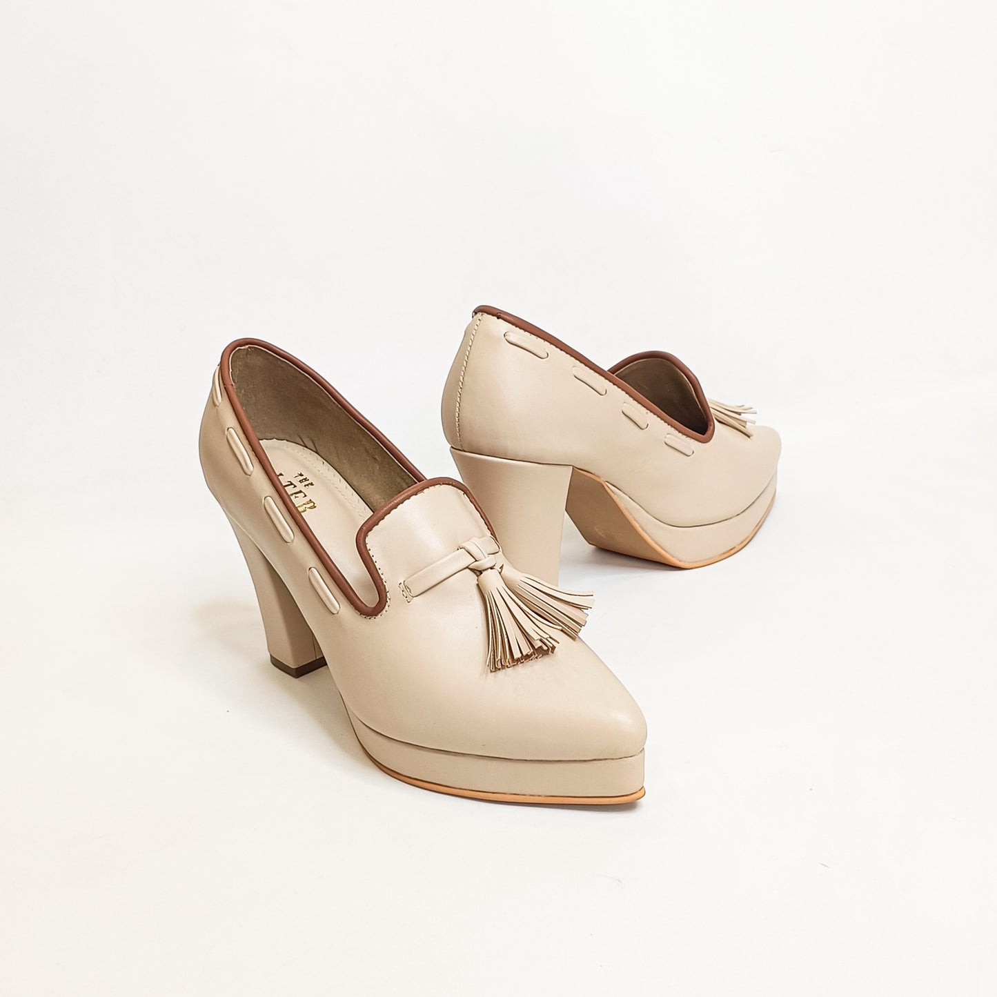 Vanessa Oxford Block Heels