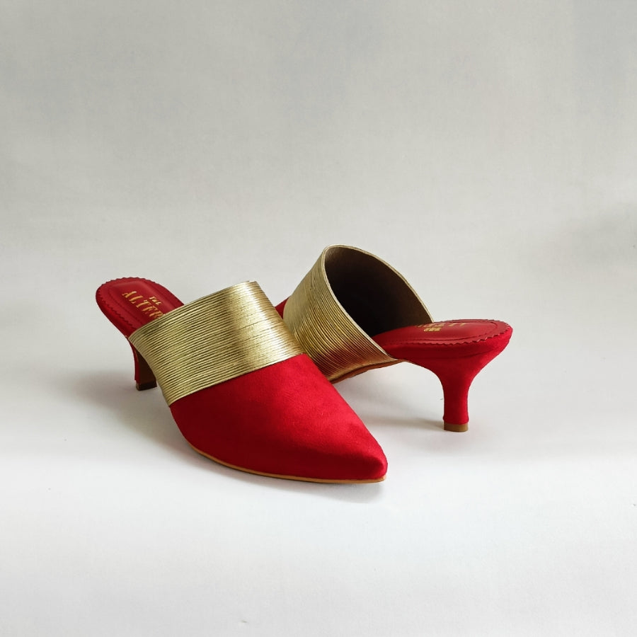 Jane Suede Mules