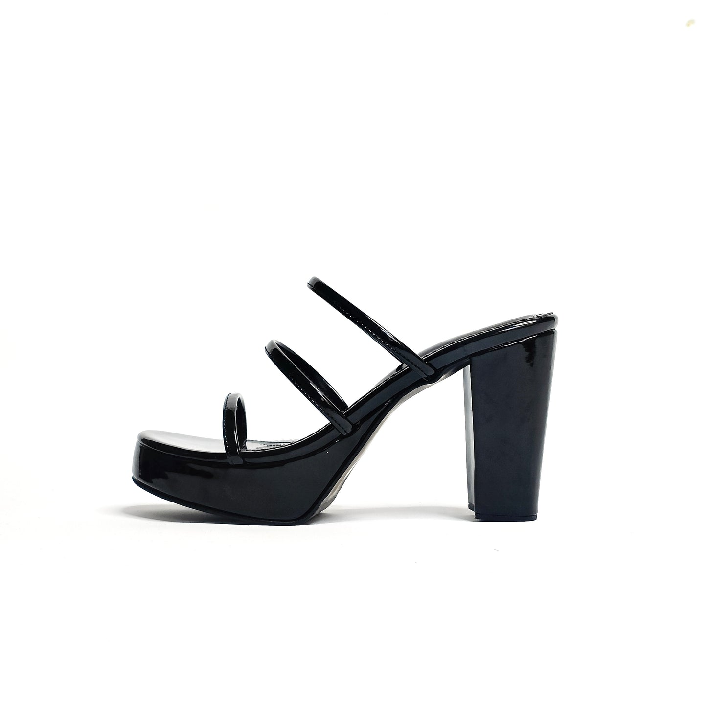 Diva Strappy Platform Block Heels