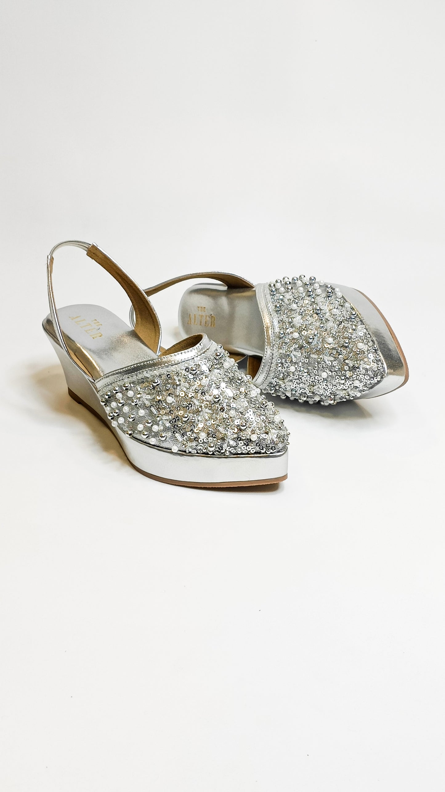 Amara Embellished Wedges