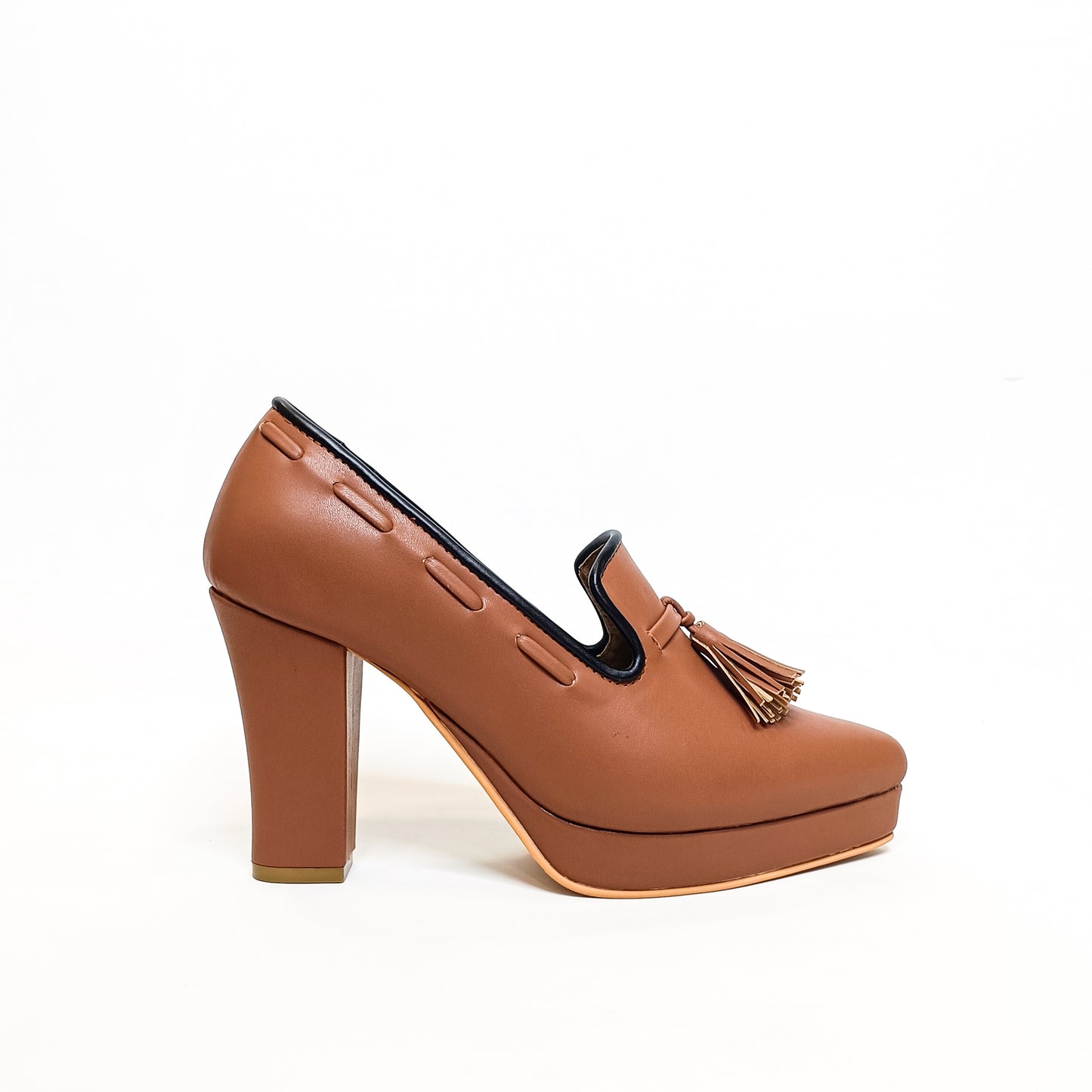 Vanessa Oxford Block Heels