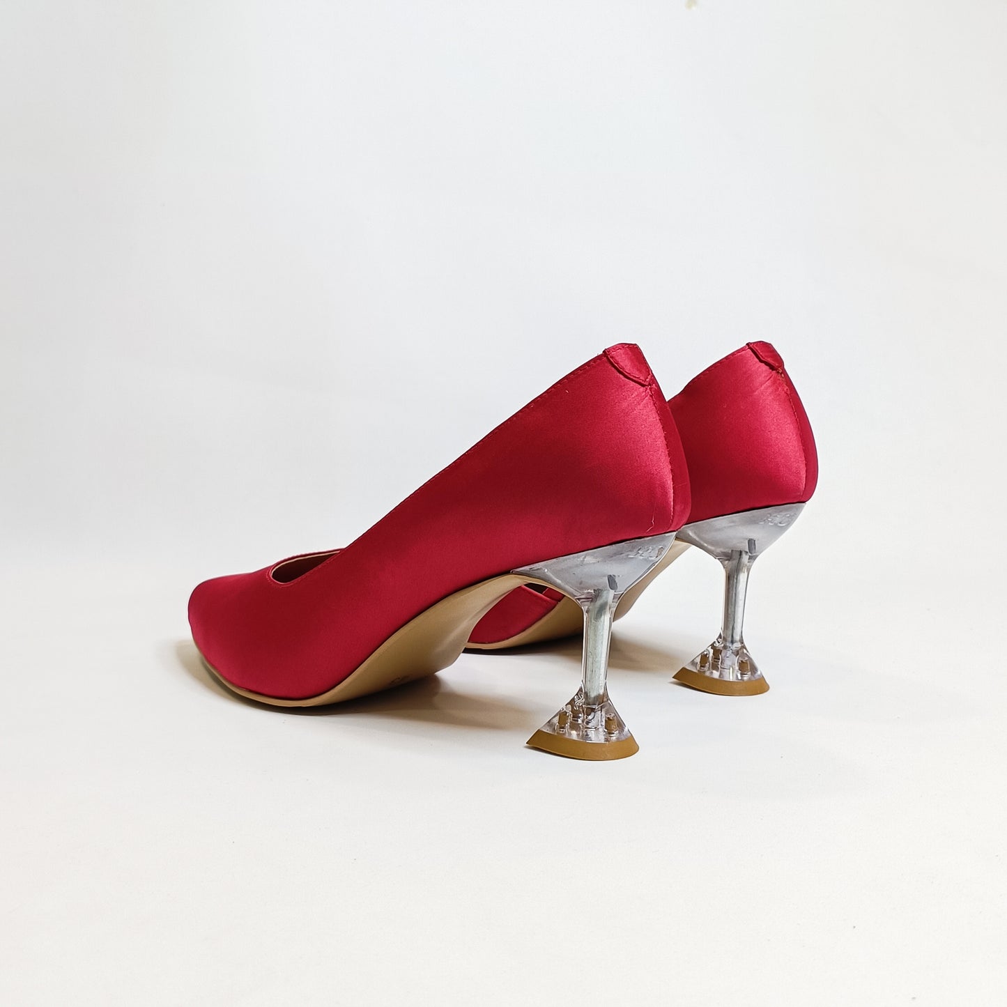 Rebecca Satin Pumps