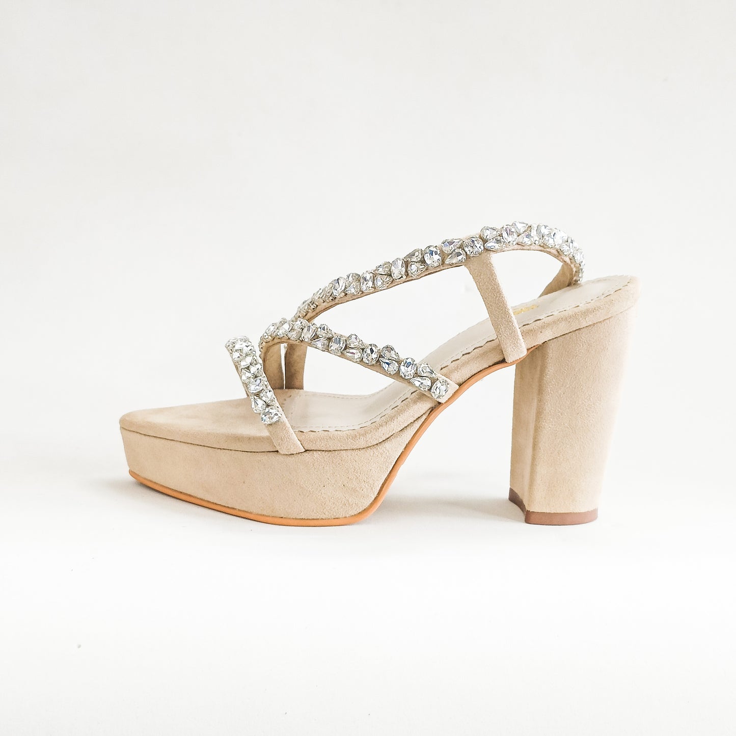 Kiara Embellished Platform Heels