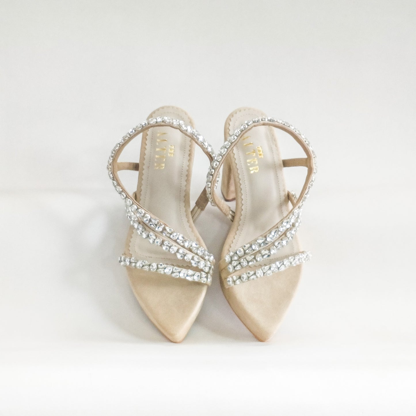 Kiara Embellished Platform Heels