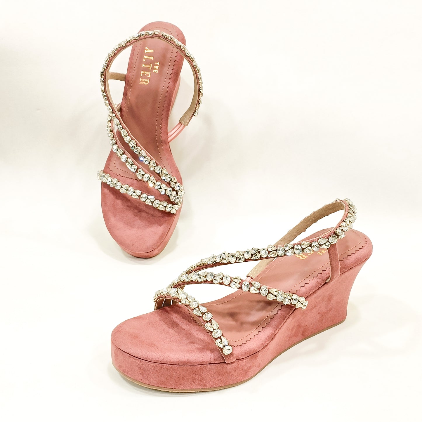 Kiara Embellished Wedges