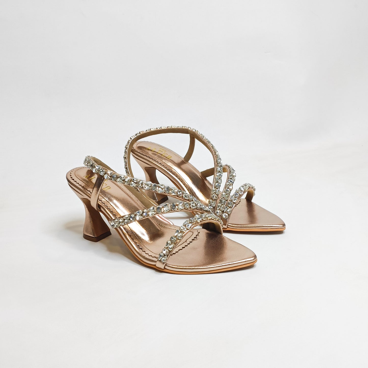 Kiara Embellished Hour Glass Heels