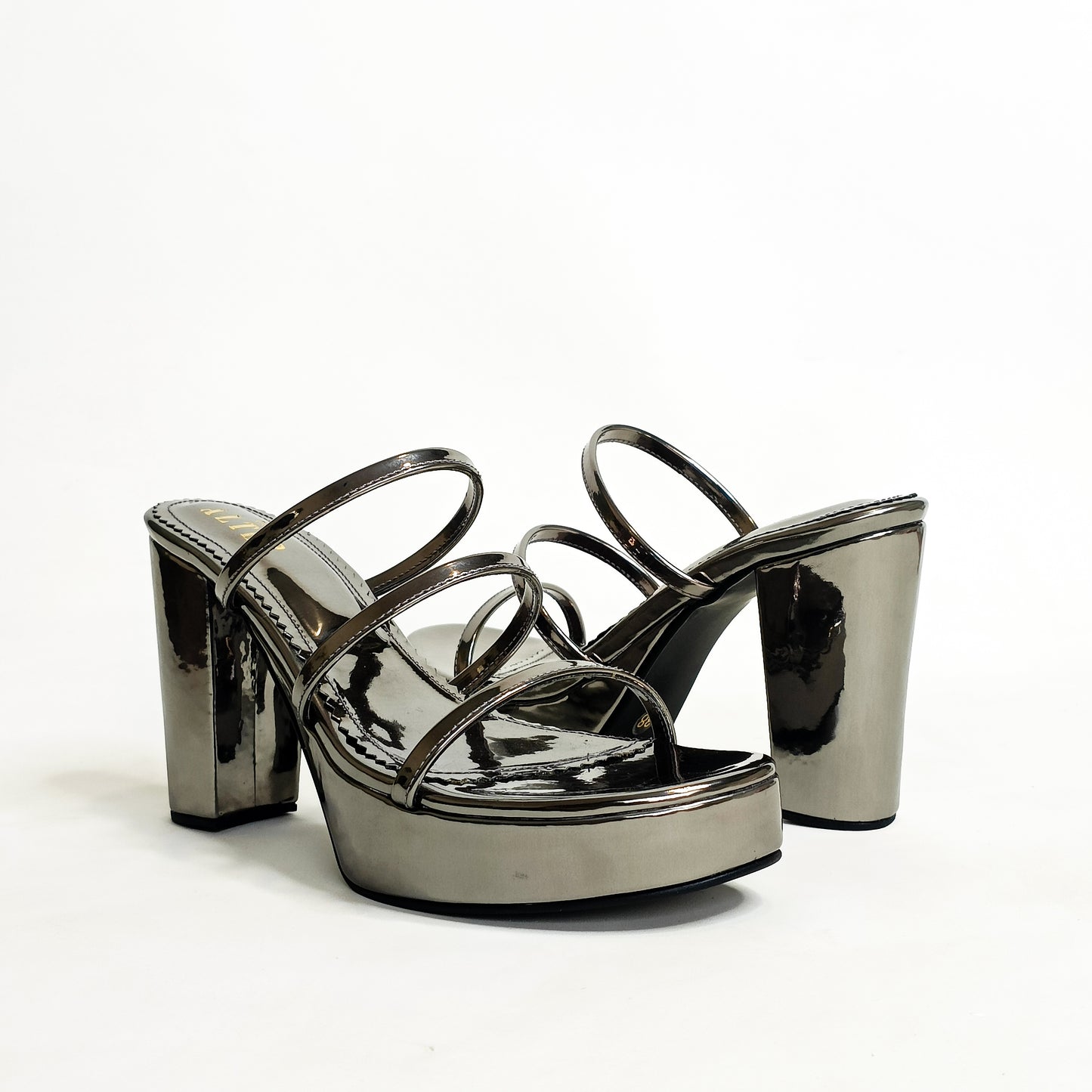 Diva Strappy Platform Block Heels