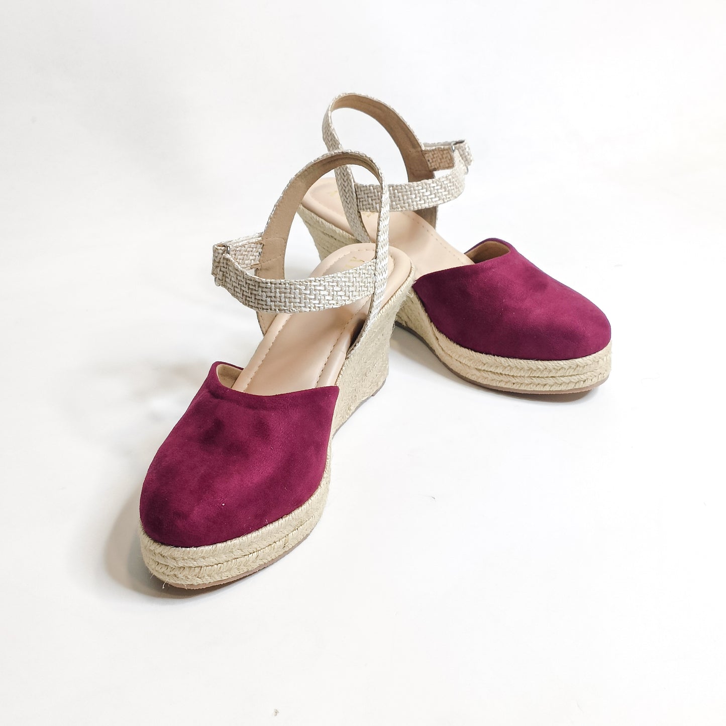 Slingback Jute Wedges