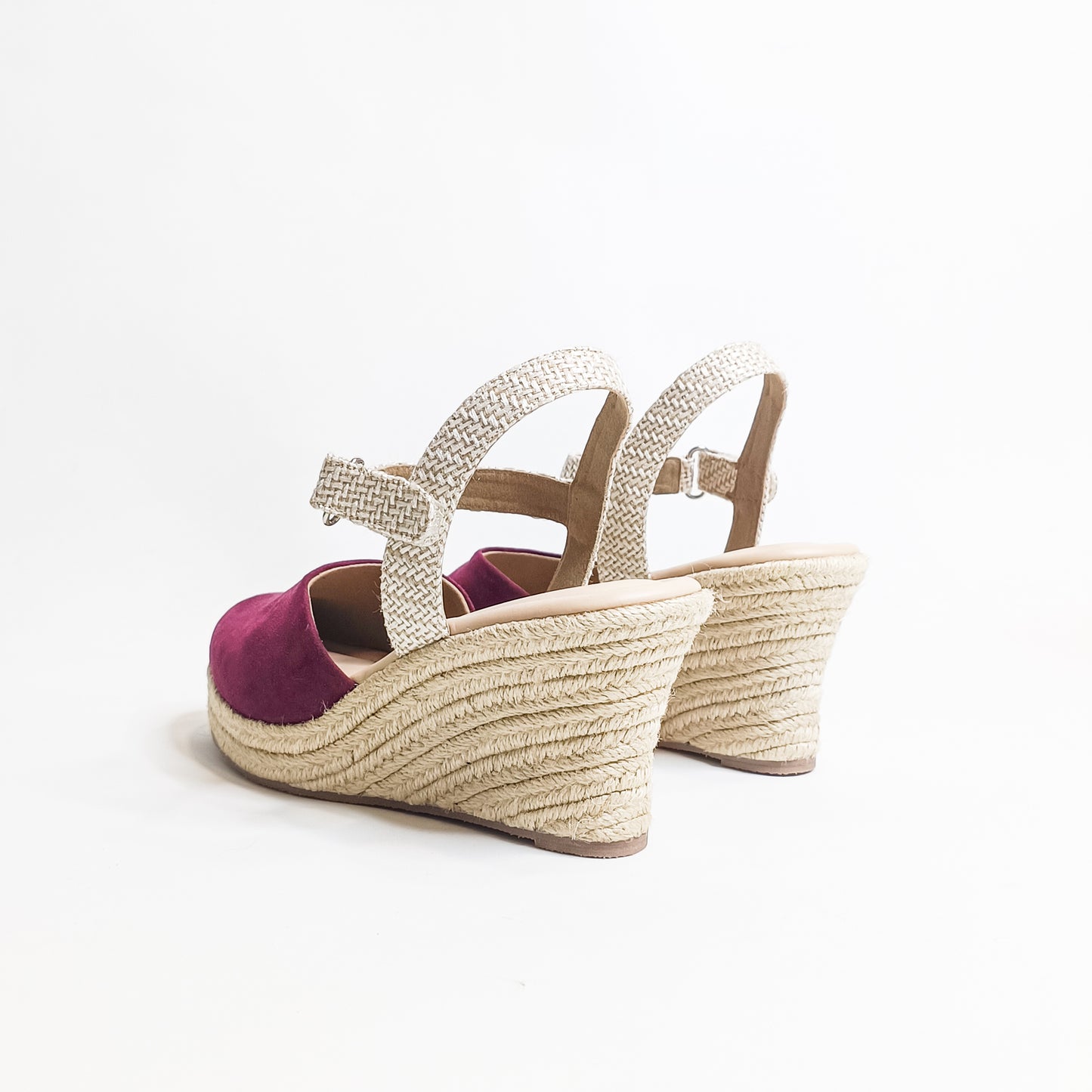 Slingback Jute Wedges