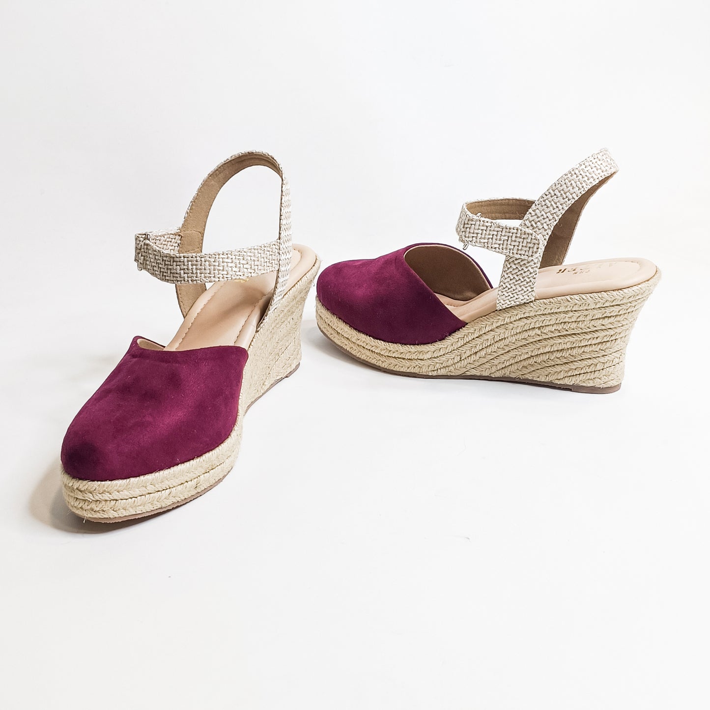 Slingback Jute Wedges