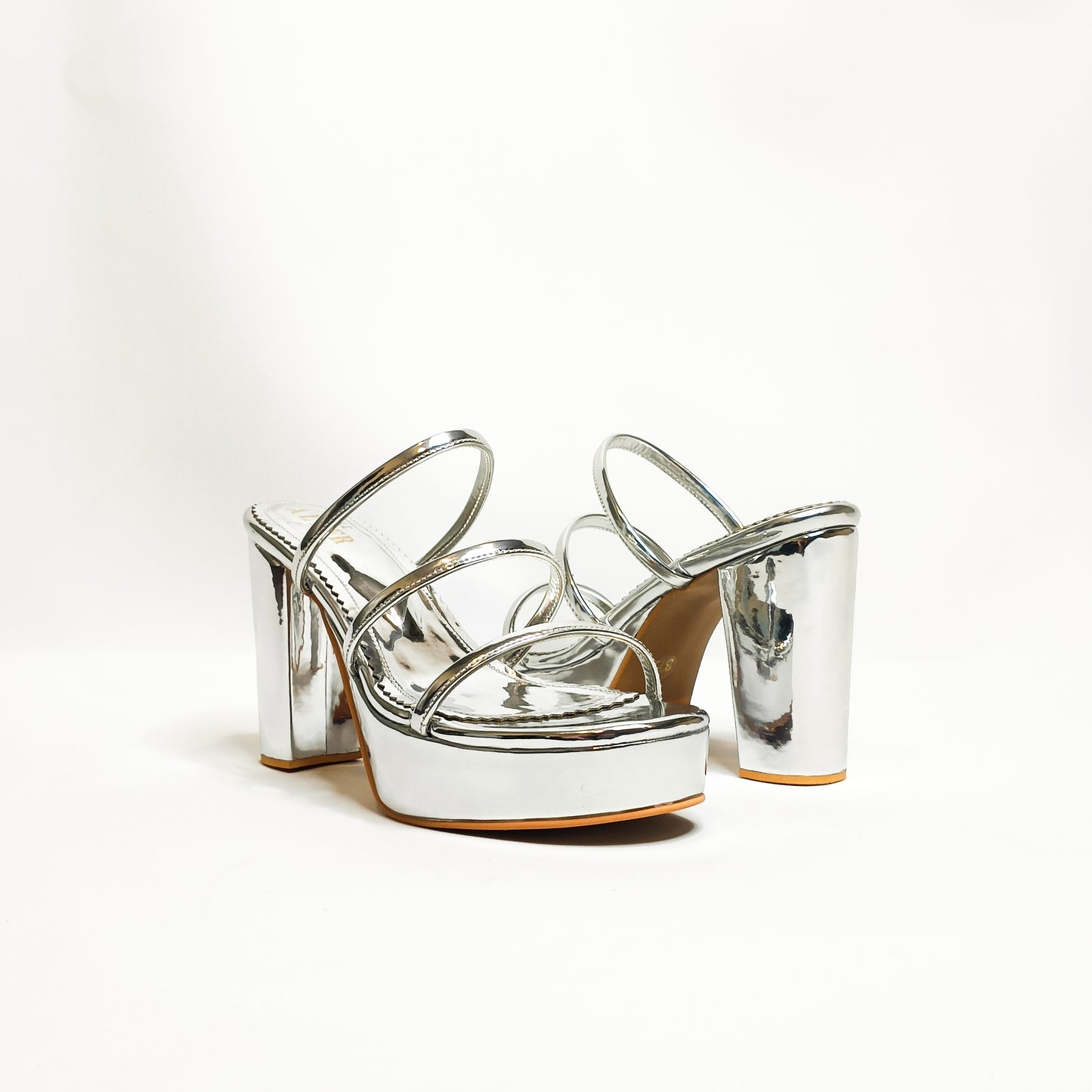 Diva Strappy Platform Block Heels