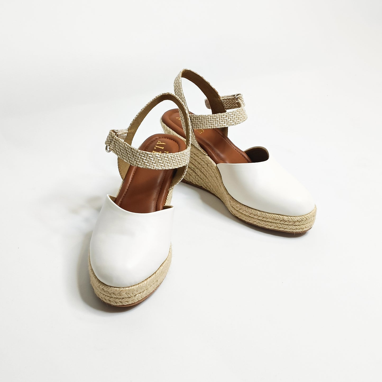 Slingback Jute Wedges