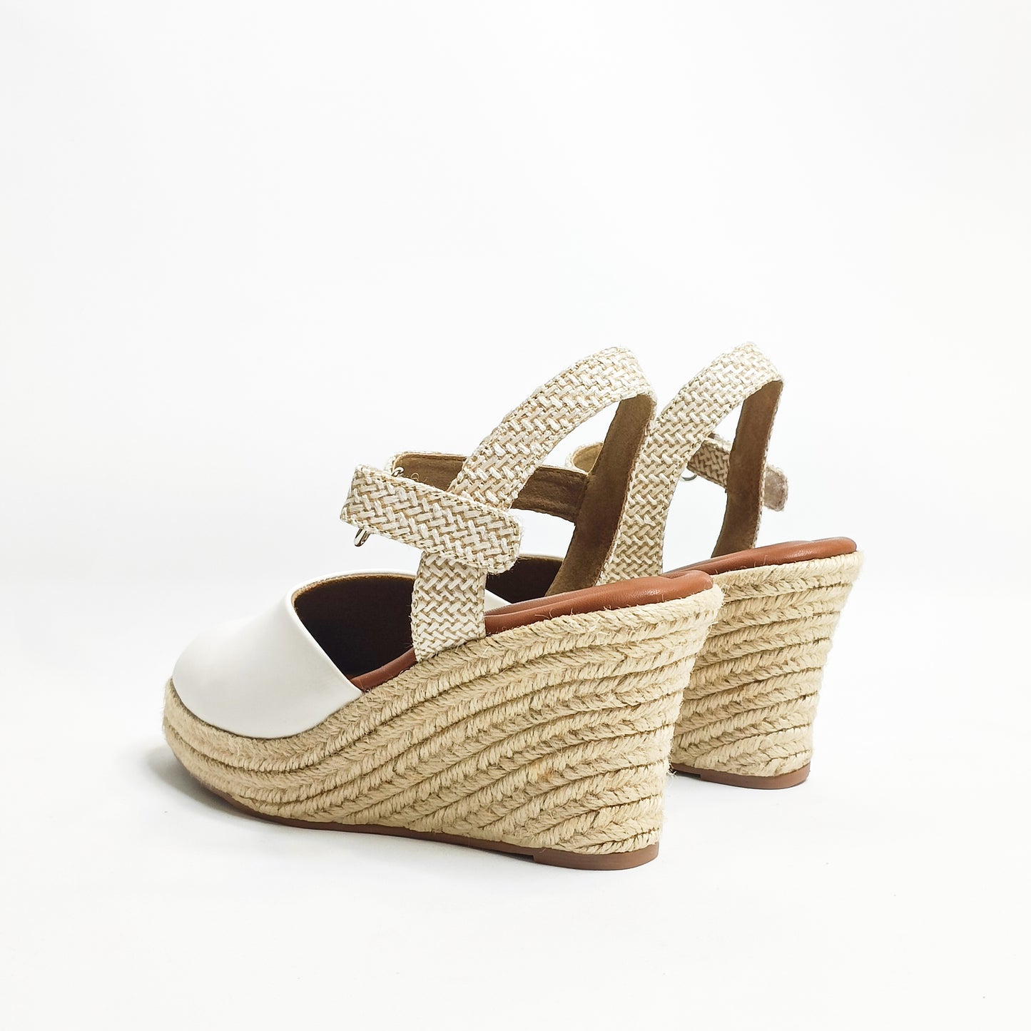 Slingback Jute Wedges