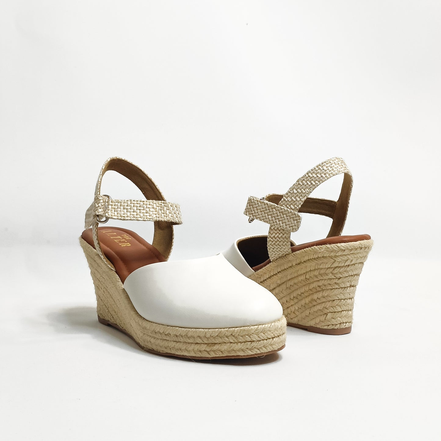 Slingback Jute Wedges