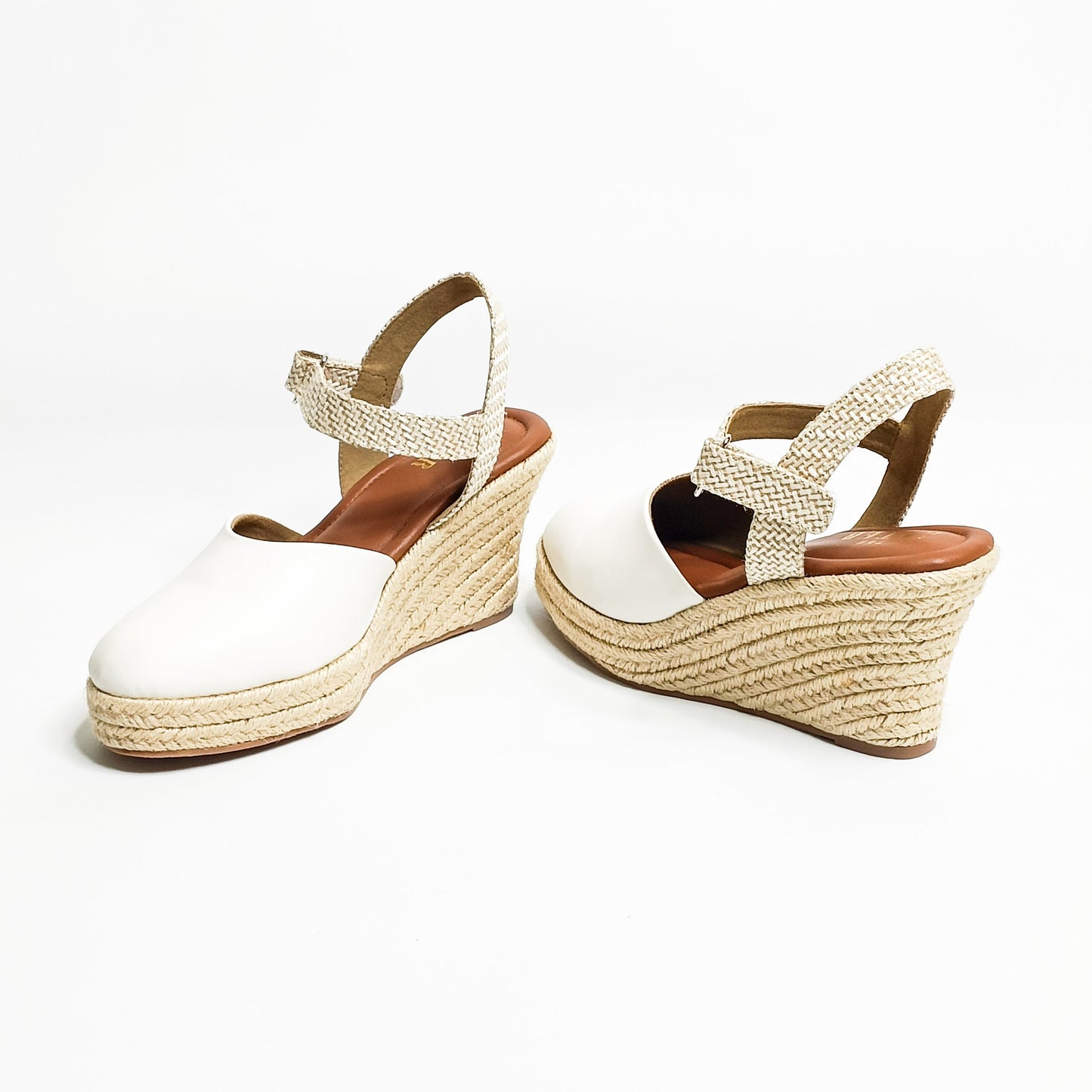 Slingback Jute Wedges