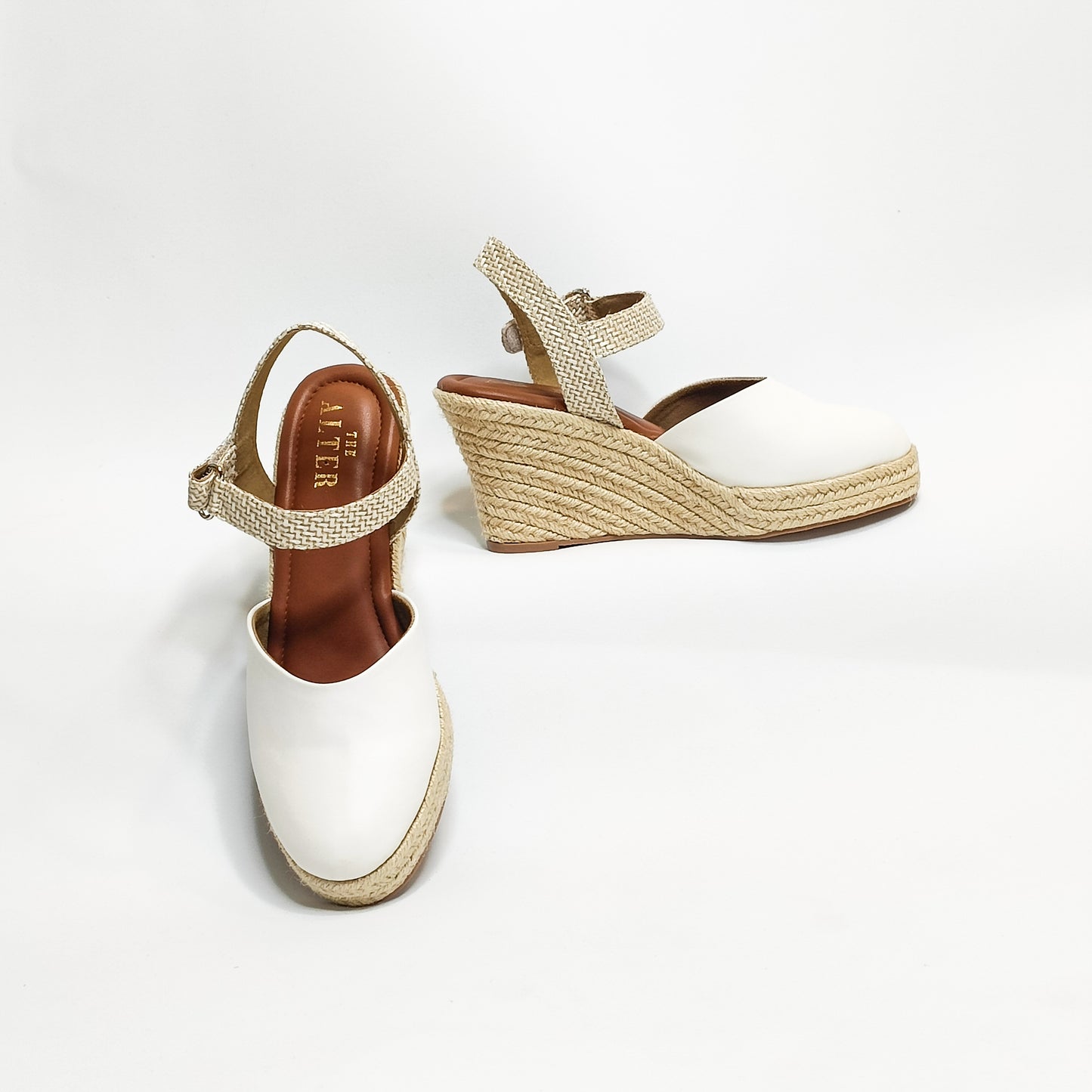 Slingback Jute Wedges