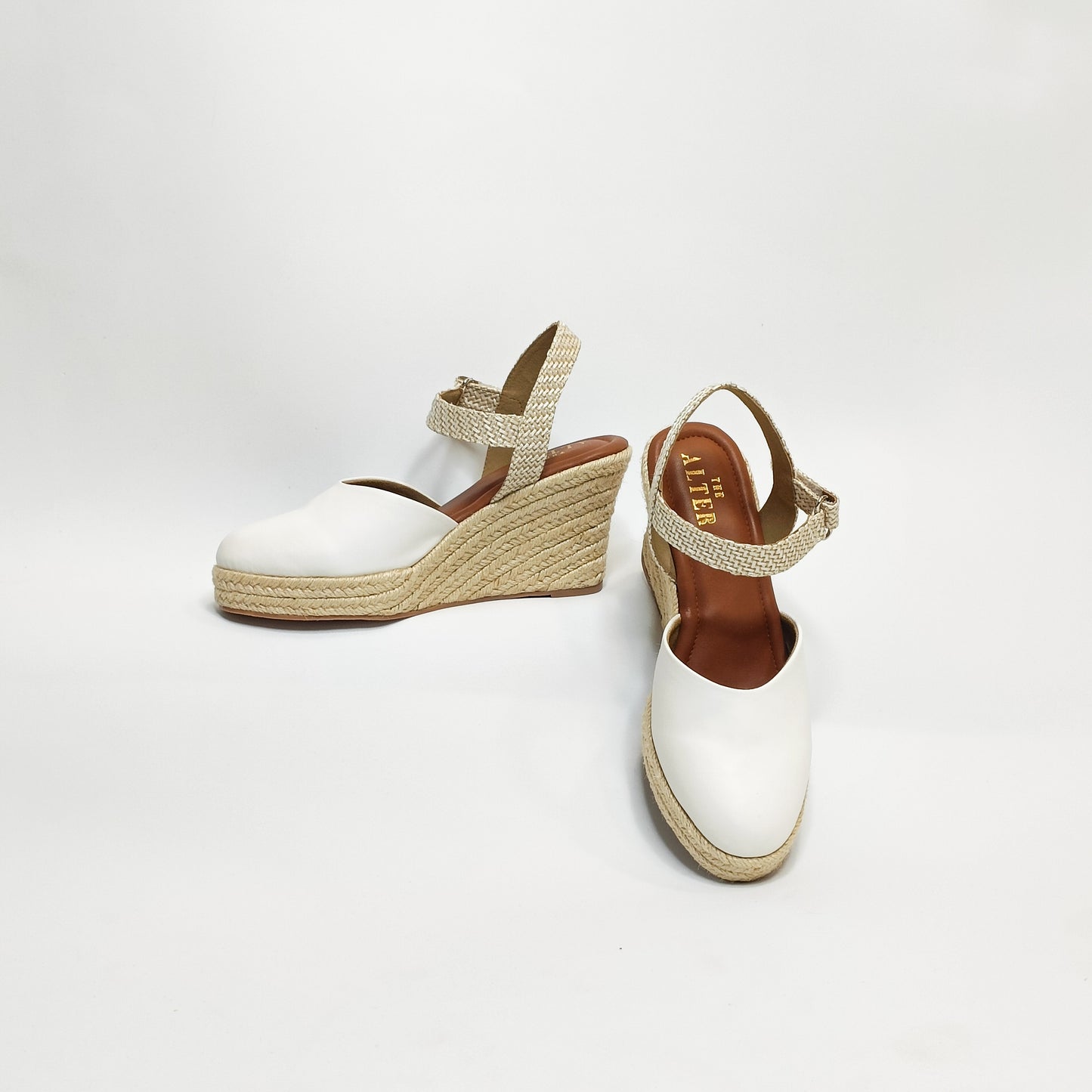 Slingback Jute Wedges