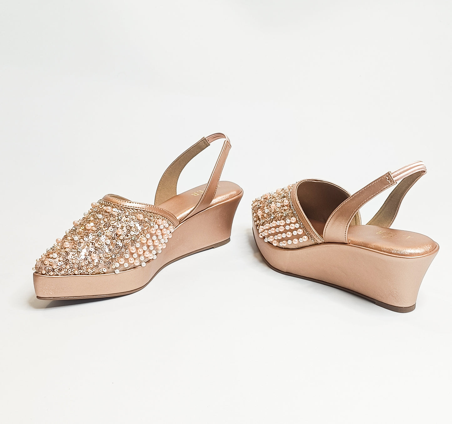 Amara Embellished Wedges